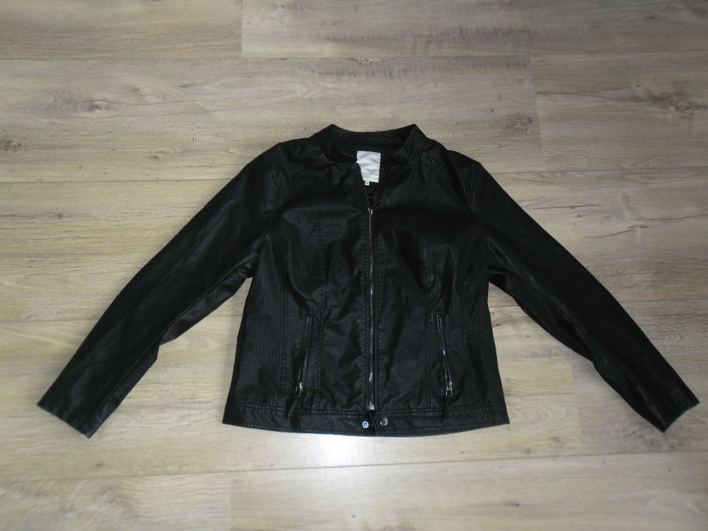 Soyaconcept Zwart Biker Jasje Maat 42, Soyaconcept, Zwart, Maat 42/44 (L), Ophalen of Verzenden