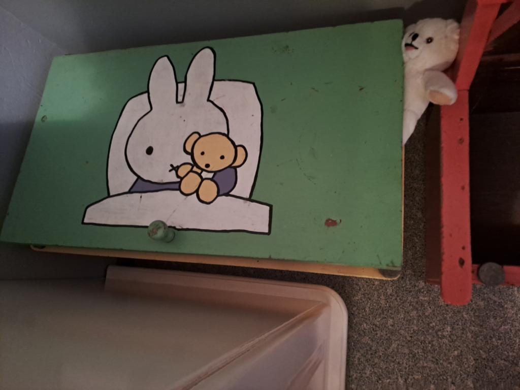 Mooi Nijntje speelgoed setje met opbergbankje, Ophalen of Verzenden, Gebruikt, Jongen of Meisje