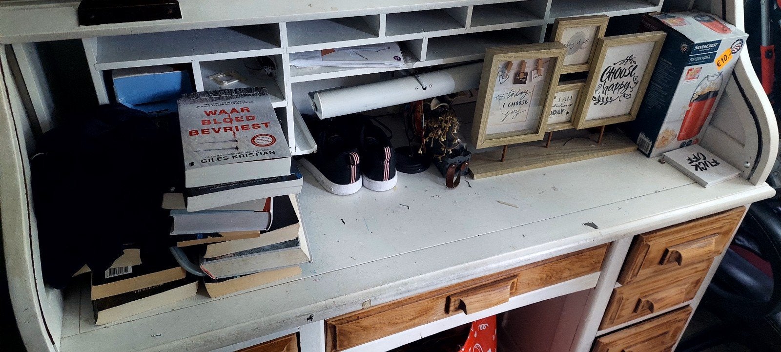 Te koop bureau/ secretaire, Huis en Inrichting, Bureaus, Ophalen, Gebruikt