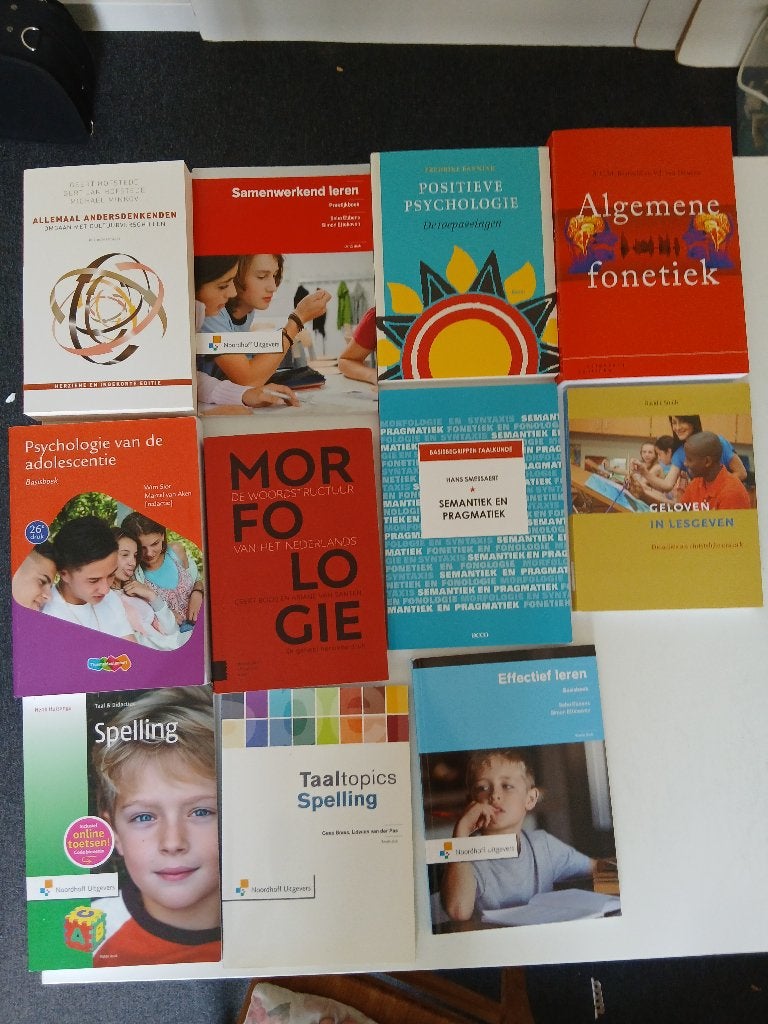 Studieboeken lerarenopleiding Nederlands, Ophalen of Verzenden, Alpha, Zo goed als nieuw, HBO