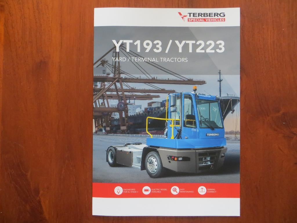 Terberg YT193 / YT 223 Yard / Terminal tractors (2022), Boeken, Ophalen of Verzenden, Nieuw, Overige merken