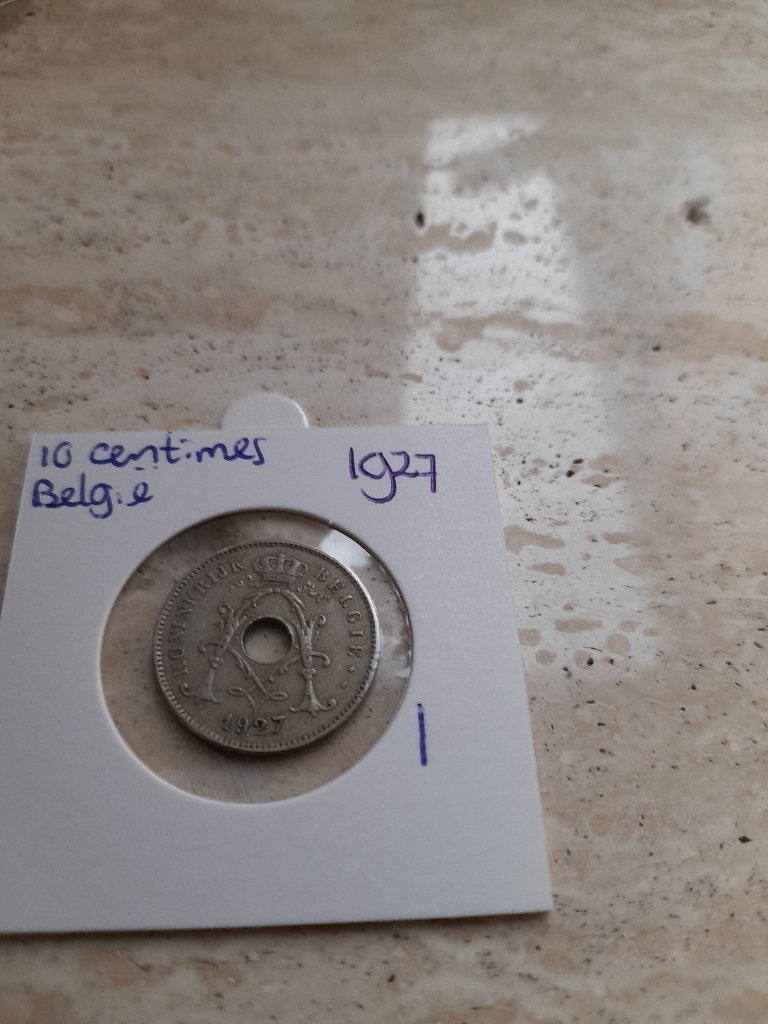 10 Centimes 1927 Belgie, Ophalen of Verzenden, België, Losse munt