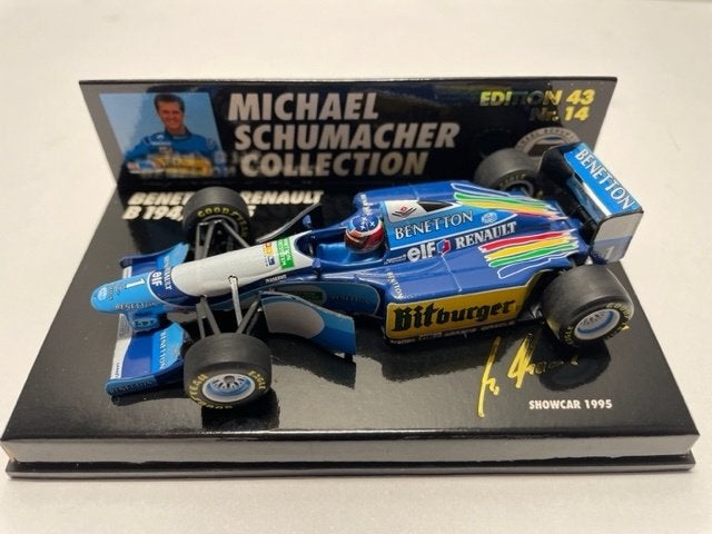 Benetton Renault B194-B195 Showcar M. Schumacher, Ophalen of Verzenden, Zo goed als nieuw, Formule 1