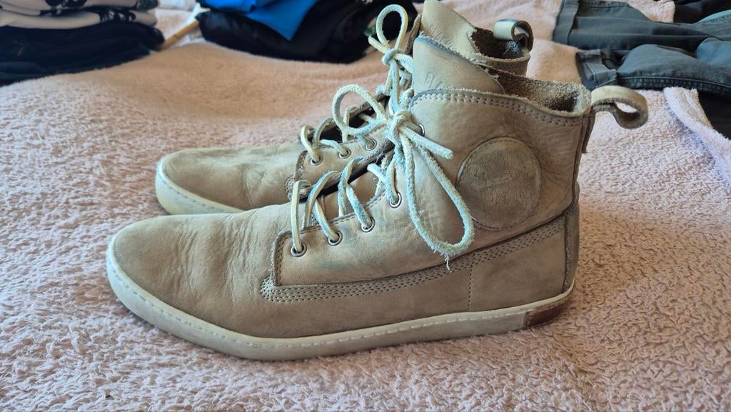 Blackstone leren sneakers/enkellaarzen, Bruin, Ophalen of Verzenden, Sneakers of Gympen, Blackstone