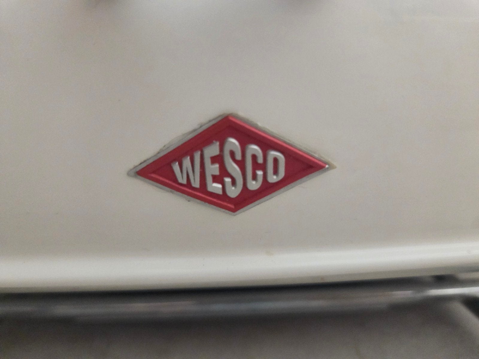 Wesco Broodtrommel - Wit, Ophalen of Verzenden, Zo goed als nieuw, Metaal, Overige merken