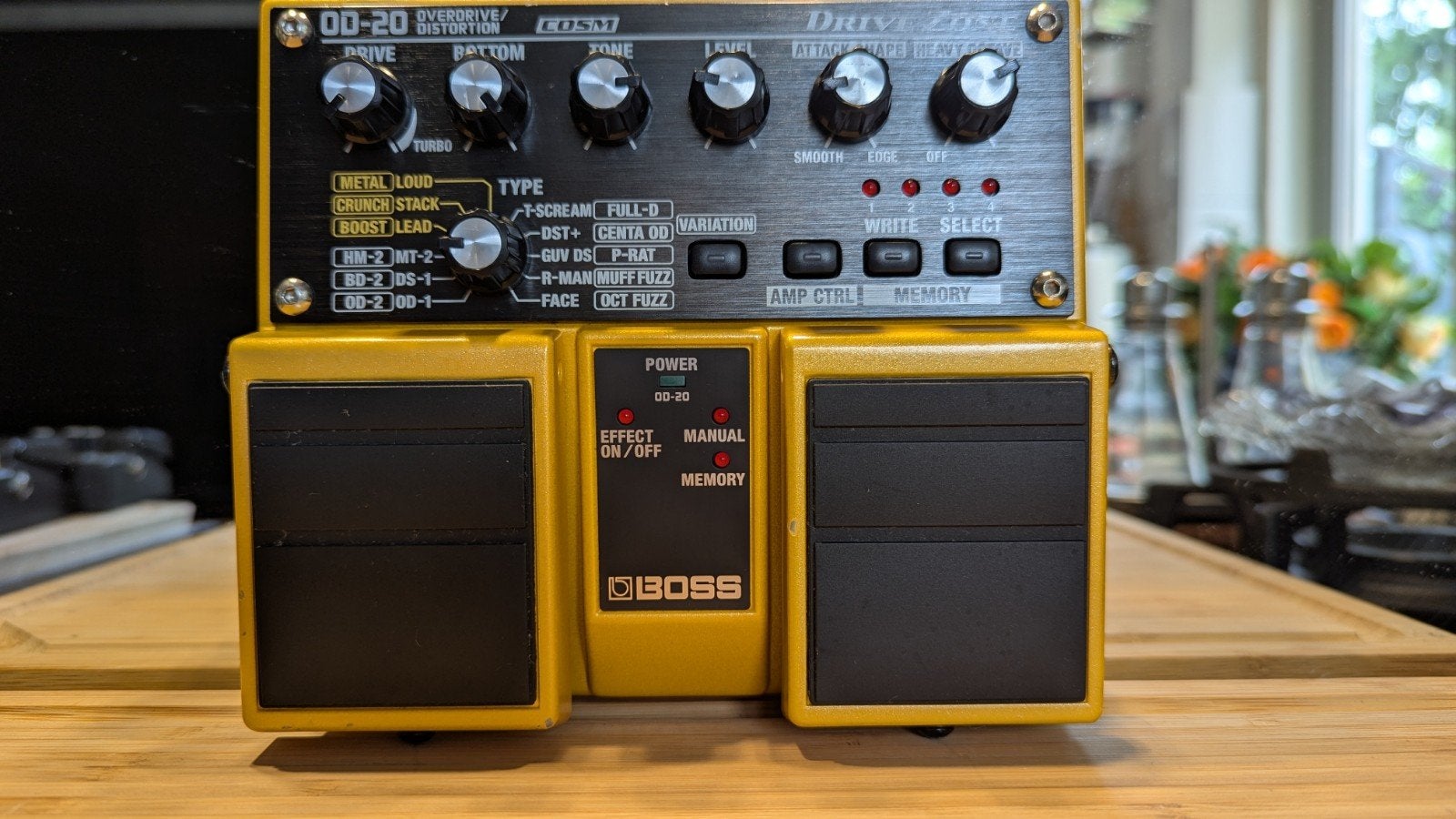 Boss OD-20 Overdrive/Distortion Pedaal, Muziek en Instrumenten, Effecten, Ophalen of Verzenden, Gebruikt, Multi-effect