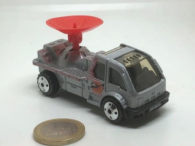Radar Truck Zilvergrijs, Matchbox, Ophalen of Verzenden, Gebruikt, Bus of Vrachtwagen