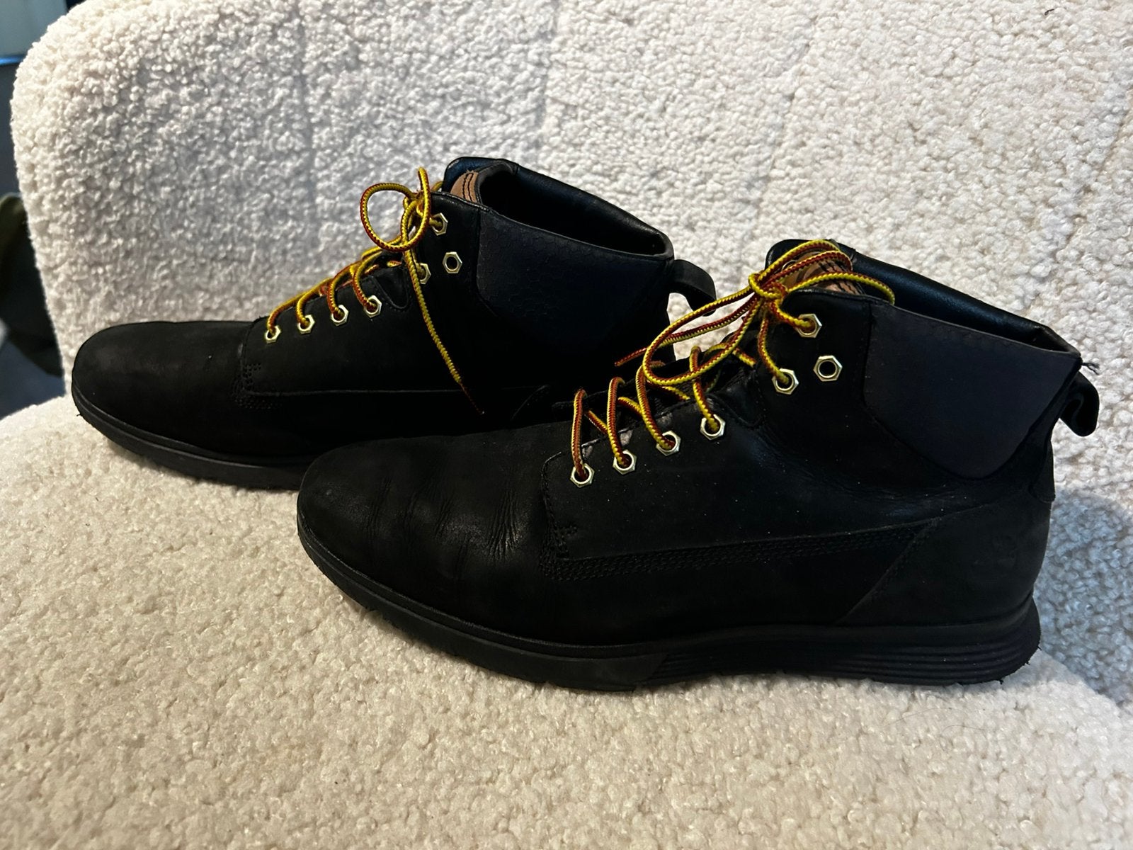 Stoere, zwarte Timberland heren sneakers maat 44, Zwart, Ophalen of Verzenden, Sneakers of Gympen, Gedragen