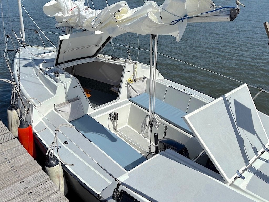 Unieke kans! Dufour T7 complete refit 2023, Watersport en Boten, Kajuitzeilboten en Zeiljachten, Ophalen, 1.00 - 1.50 meter, Dufour