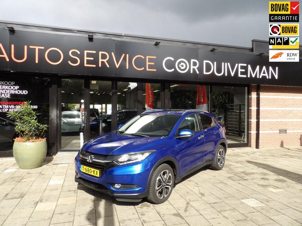 Honda HR-V 1.5 i-VTEC Executive // PANORAMA / AIRCO / CRUISE, Auto's, Honda, Voorwielaandrijving, 12 maanden, Blauw, Automatische klimaatregeling
