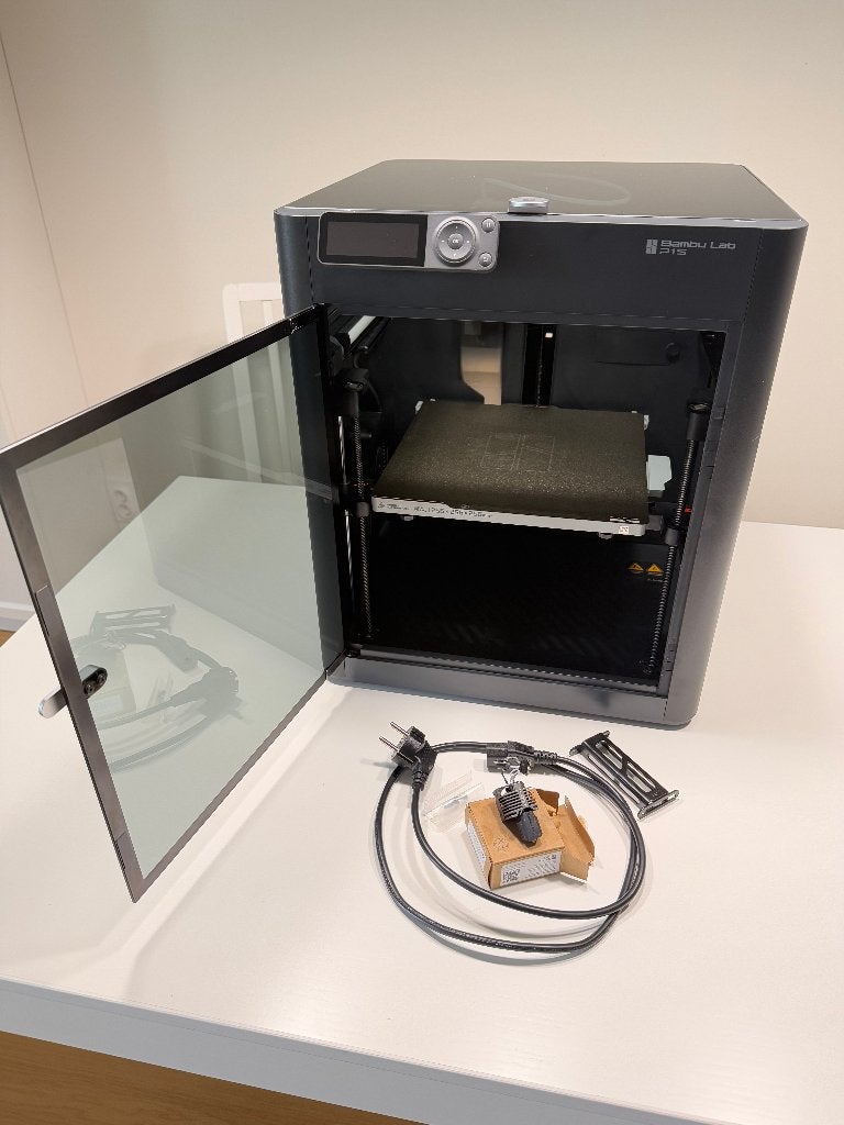 BambuLab P1S, Computers en Software, 3D Printers, Ophalen, Gebruikt, Ingebouwde Wi-Fi, Filament