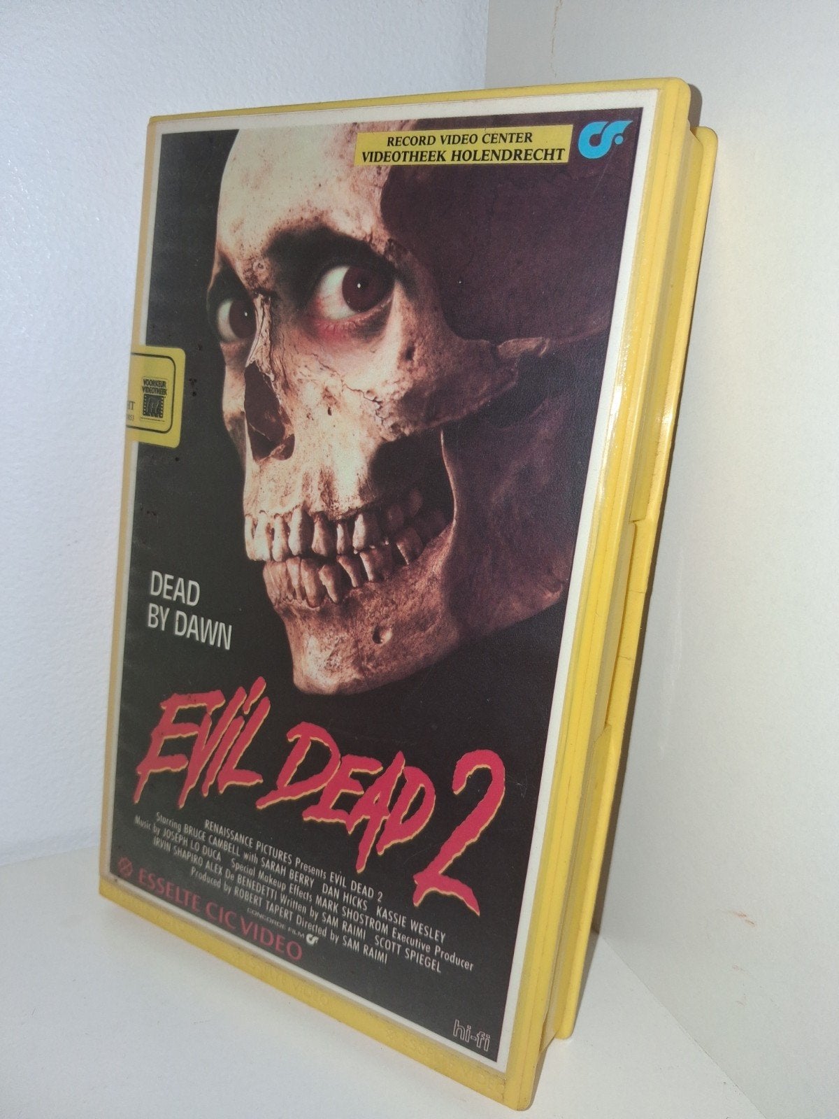 Evil Dead 2: Dead by Dawn VHS - Horror Klassieker, Horror, Vanaf 16 jaar, Verzenden, Ex-rental