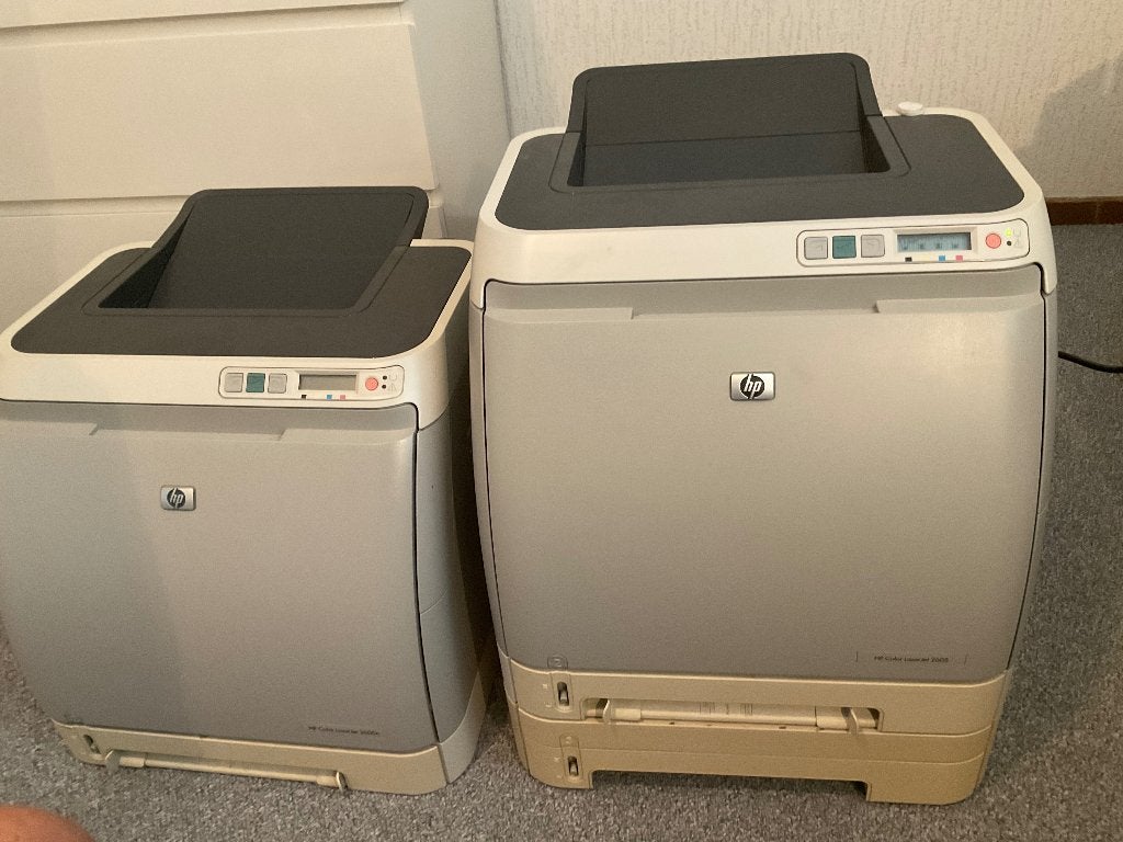 HP Color LaserJet 2605 en 2600n color Laserprinter, Ophalen, Gebruikt, Overige typen, HP