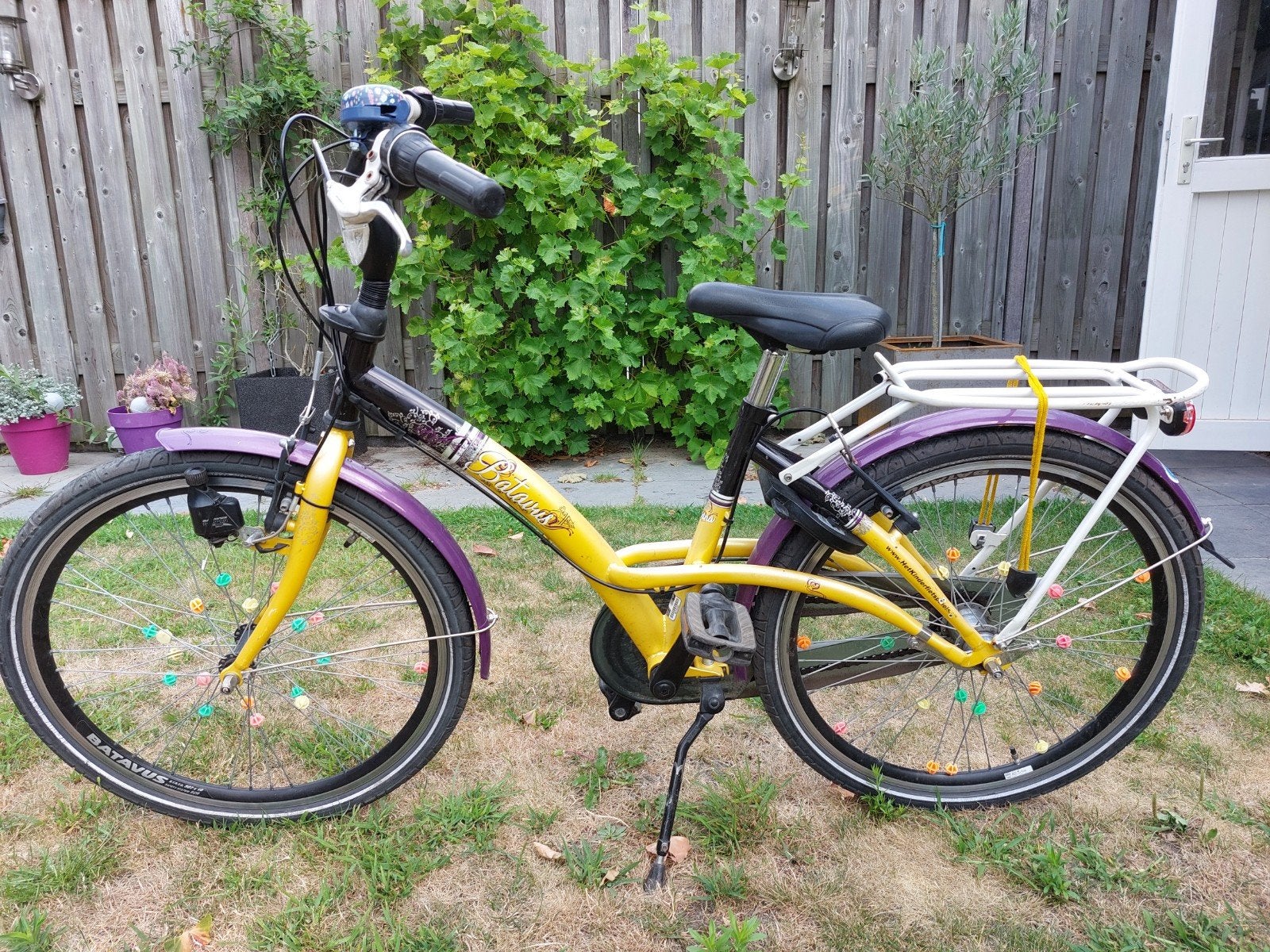 Batavus kinderfiets - Gebruikt, Fietsen en Brommers, Ophalen, Velgrem, Batavus, Handrem