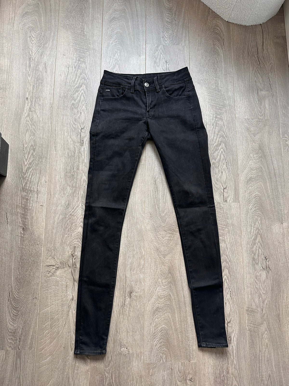 G-Star RAW Dames Skinny Jeans Zwart W30 L36, Kleding | Dames, Verzenden, Zo goed als nieuw, Zwart, W30 - W32 (confectie 38/40)
