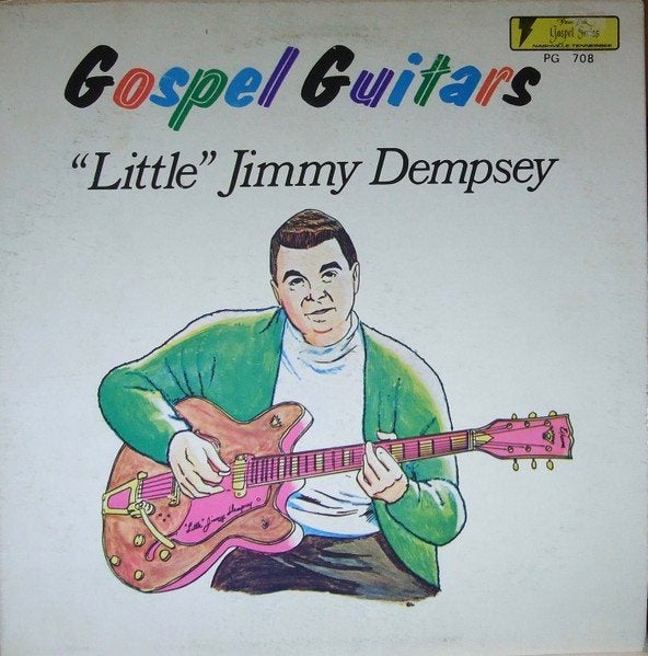 Jimmy Dempsey – Gospel Guitars lp, Gebruikt, 1970 - 1979, 12 inch, Inclusief binnenhoes