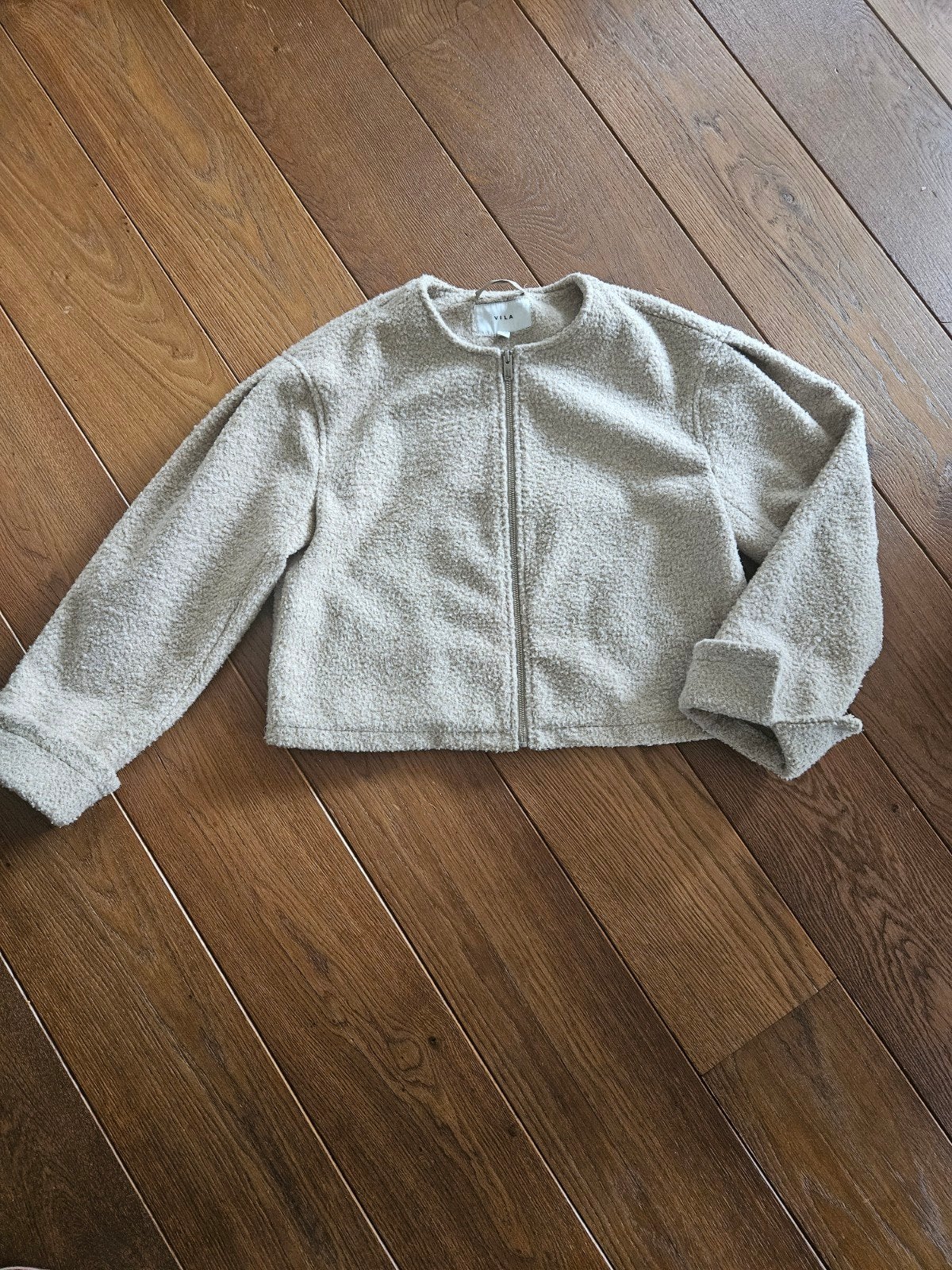 beige tussenjas, maat M, Vila, Maat 38/40 (M), Beige, Vila, Ophalen of Verzenden