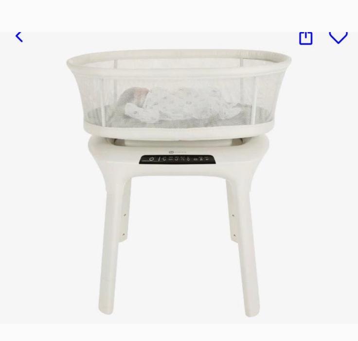 4Moms MamaRoo Sleep schommelwieg White NIEUW, Kinderen en Baby's, Babywiegjes en Ledikanten, Ophalen of Verzenden, Nieuw, Wieg