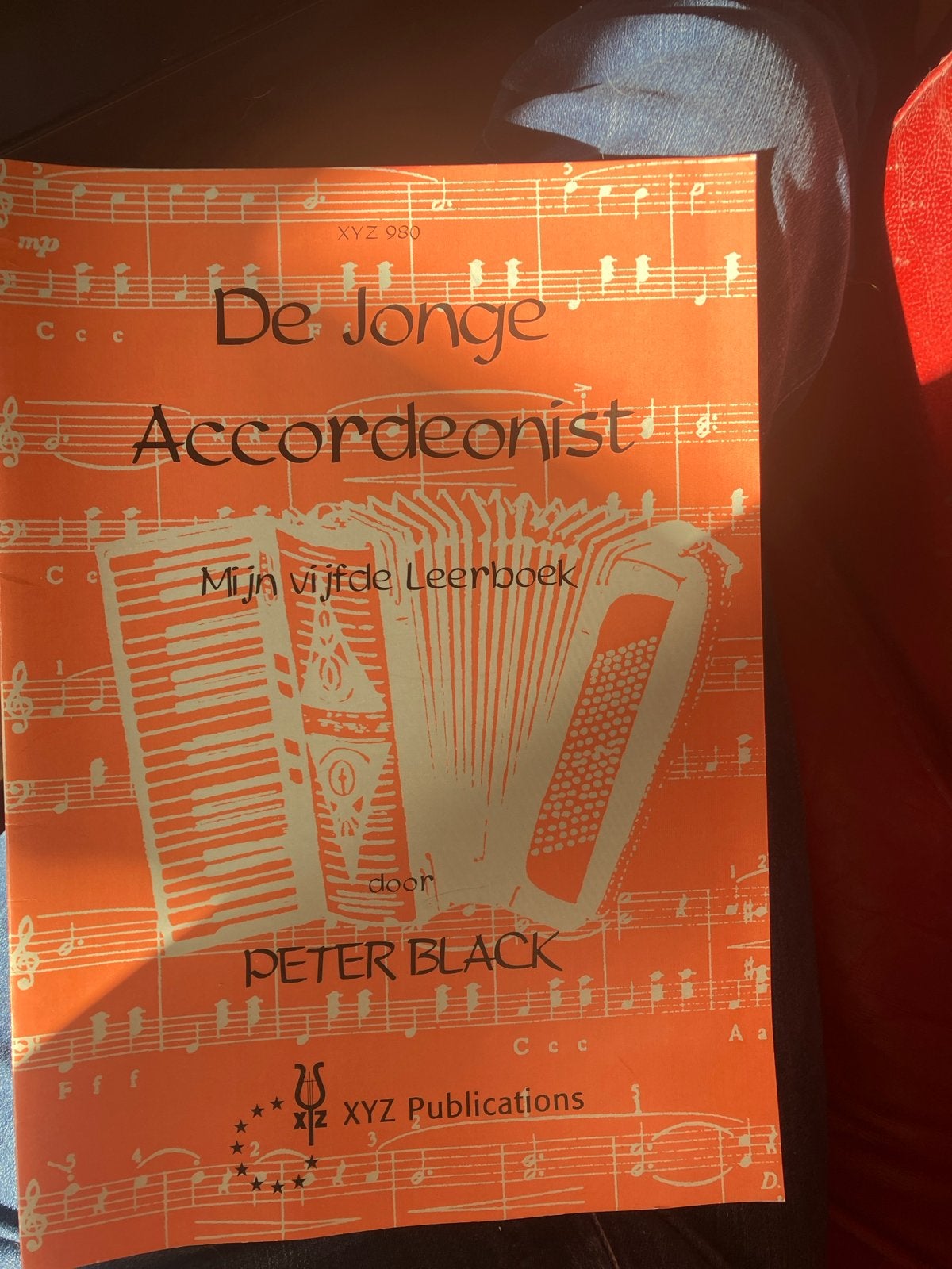 De Jonge Accordeonist - Mijn vijfde Leerboek, Gebruikt, Overige genres, Les of Cursus, Ophalen of Verzenden