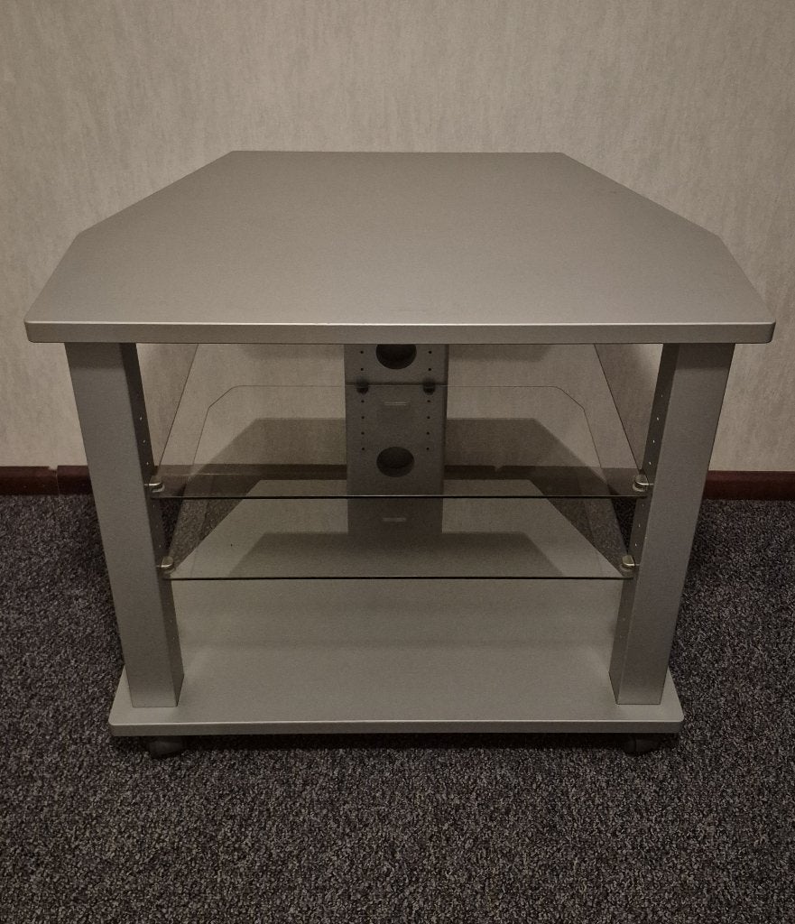 TV meubel op wieltjes, Ophalen, Gebruikt, Overige houtsoorten, 50 tot 100 cm