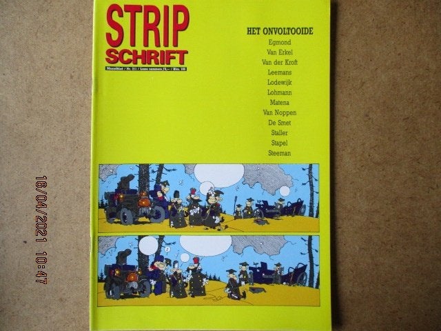 adv1216 stripschrift 211, Eén stripboek, Ophalen, Gelezen