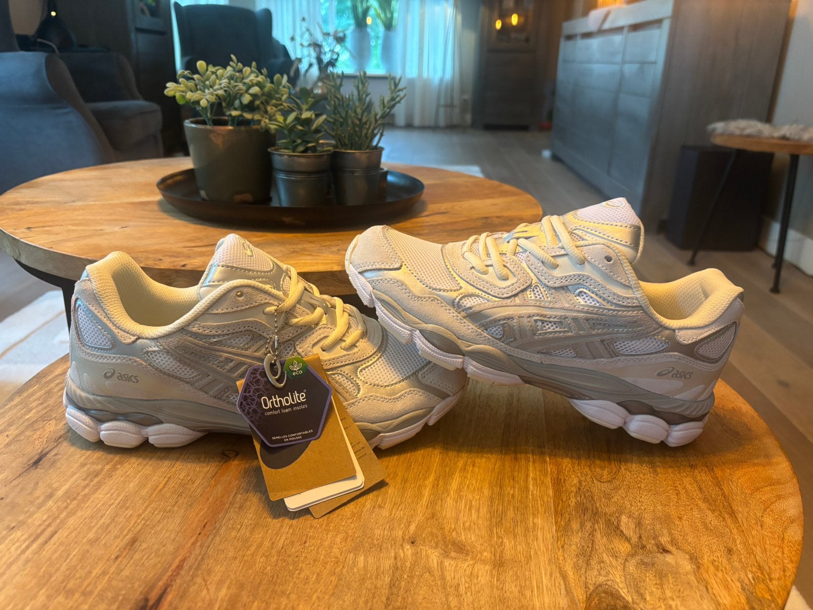 Acics gel-nyc NIEUW, Wit, Ophalen of Verzenden, Sneakers of Gympen, Zo goed als nieuw
