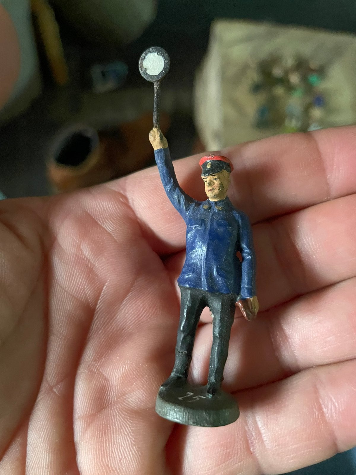Merkloos trein baan figuur, Verzenden