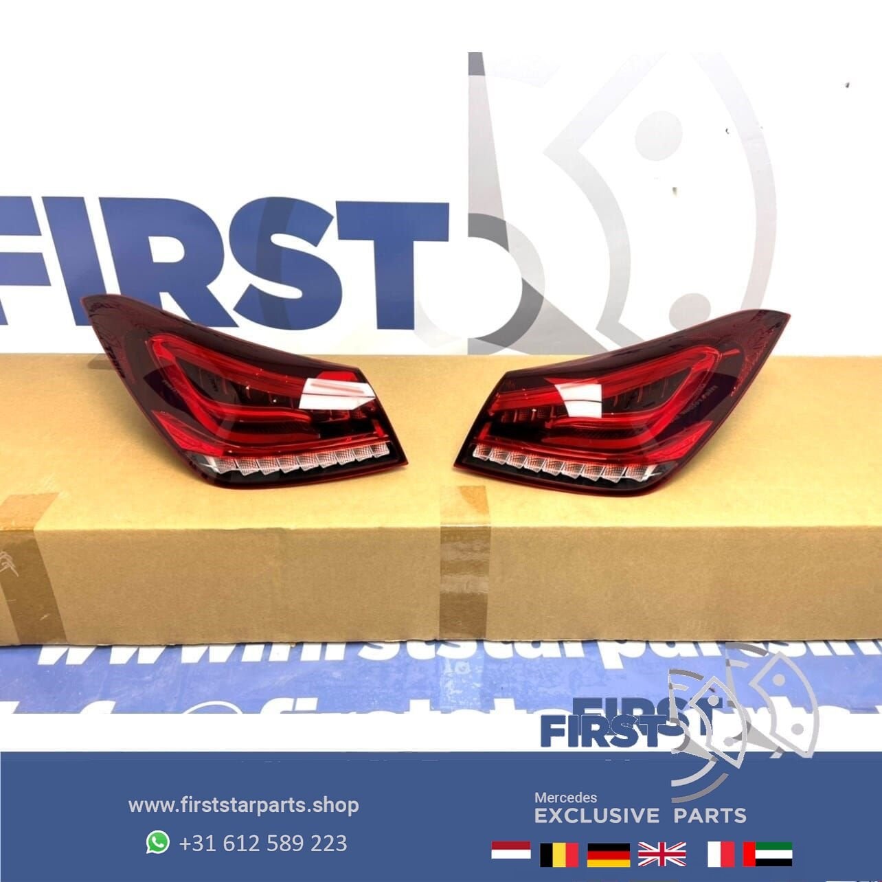 C118 W118 CLA VOL LED ACHTERLICHTEN SET origineel Mercedes 2, Gebruikt, -, Ophalen of Verzenden, -
