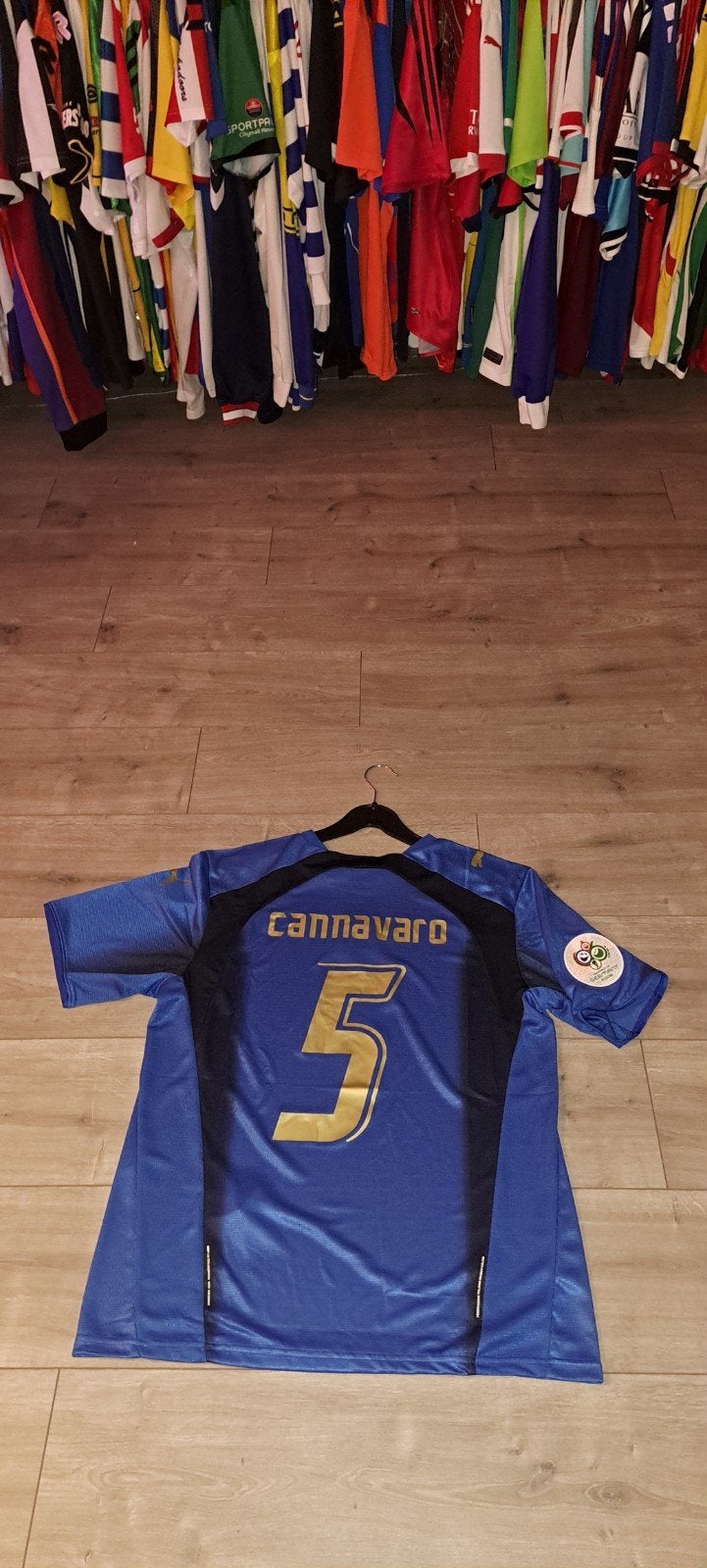 WK winnaars voetbalshirt Italië 2006, Verzamelen, Ophalen of Verzenden, Zo goed als nieuw, Buitenlandse clubs, Shirt