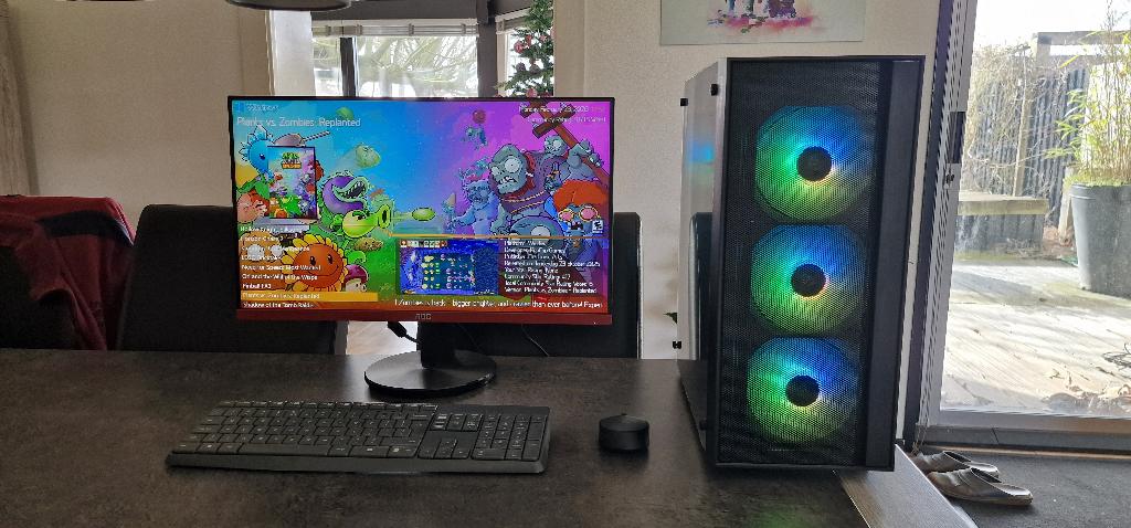 Budget Game-PC (Xeon X5675, 16gb RAM, Radeon RX 570,SSD,HDD), Intel Xeon, Ophalen of Verzenden, Gaming, HDD