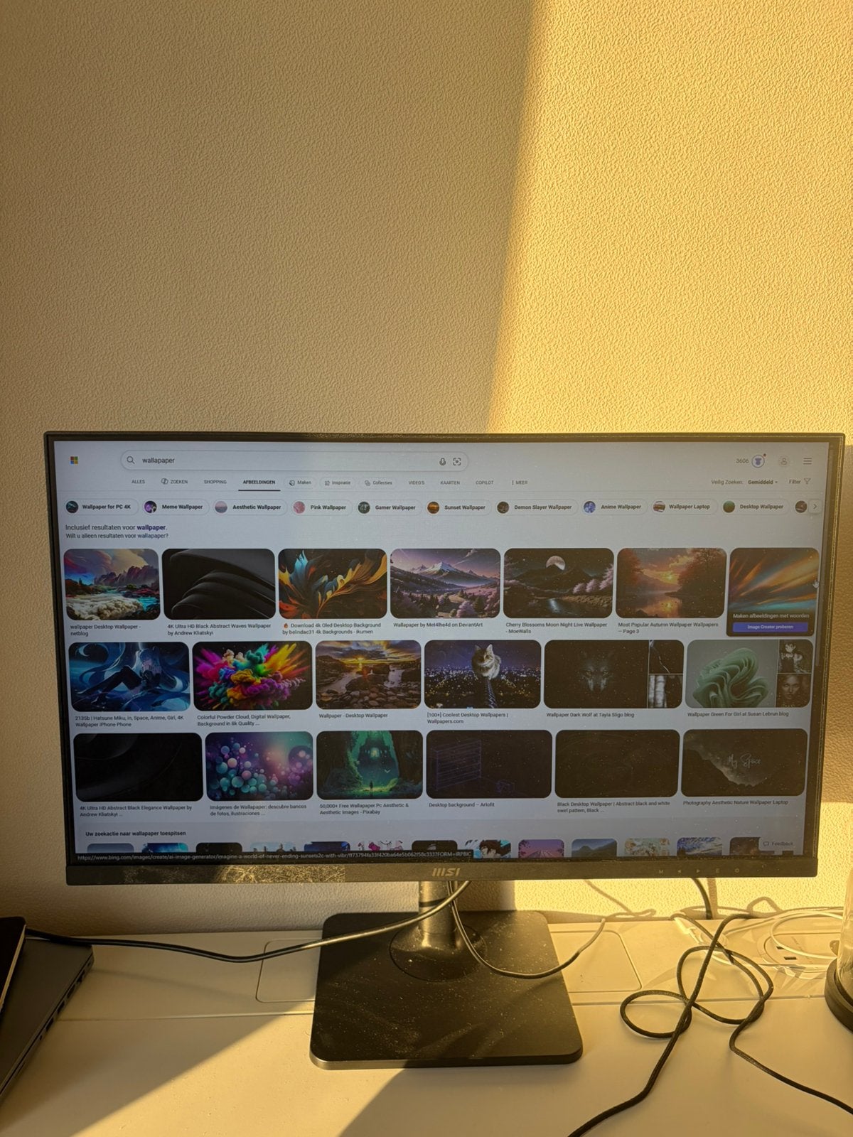 MSI Monitor 27 inch., Computers en Software, Monitoren, Ophalen, Zo goed als nieuw