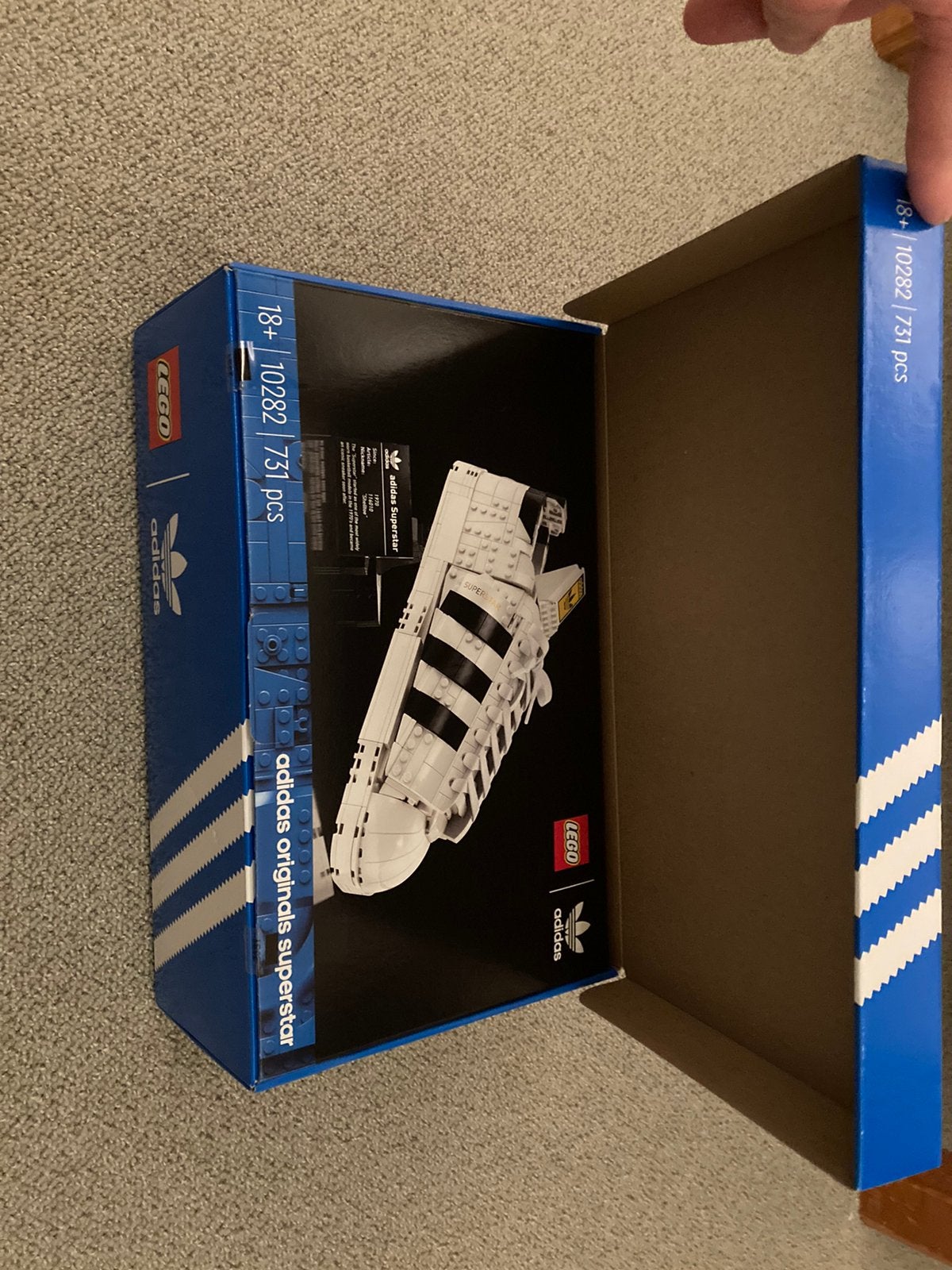 Lego 10282 Adidas, Kinderen en Baby's, Lego, Ophalen of Verzenden, Icons, Complete set