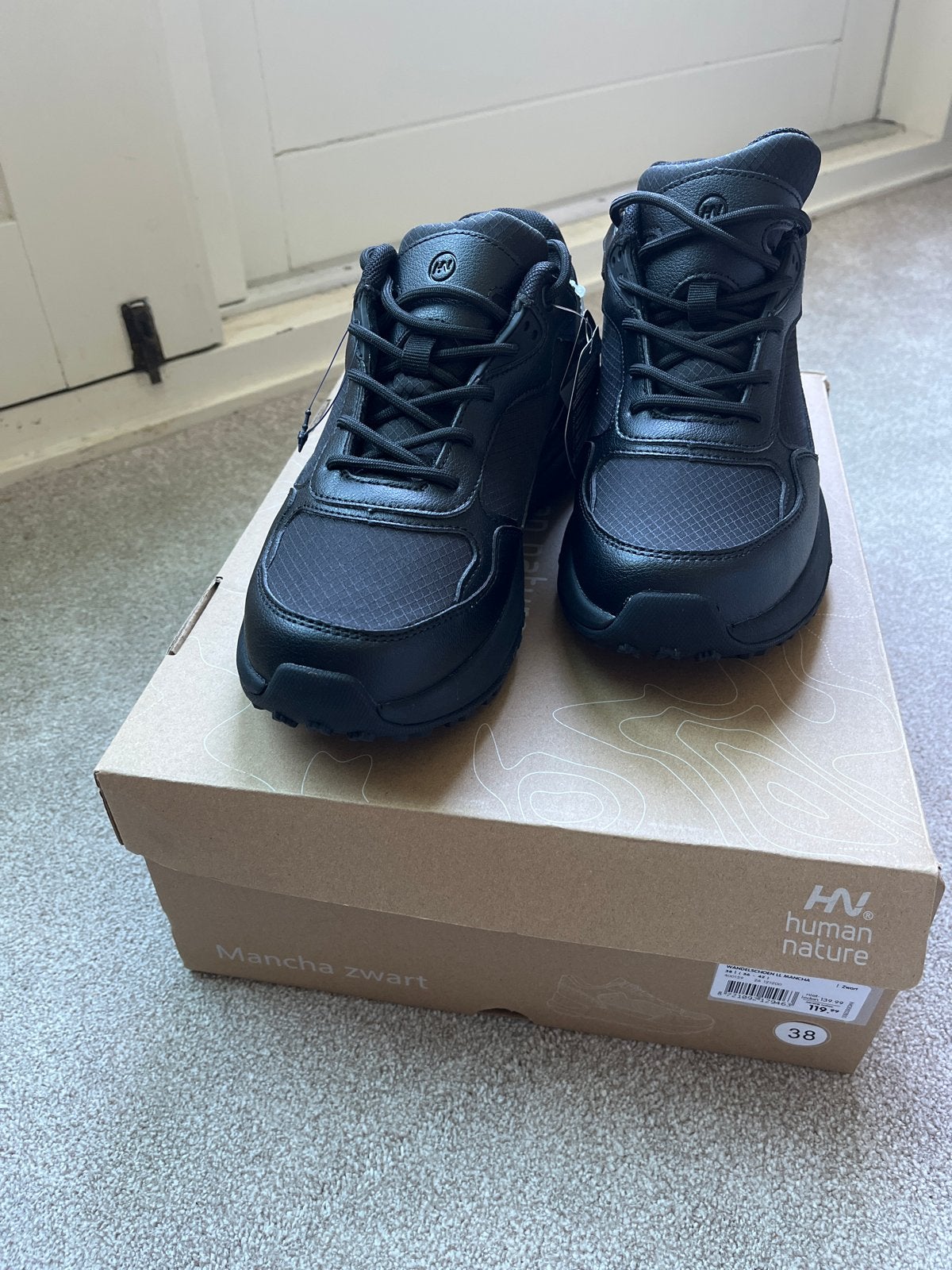 Nieuwe Human Nature wandelschoenen mt 38 - Te klein gekocht, Ophalen of Verzenden, Nieuw, Schoenen
