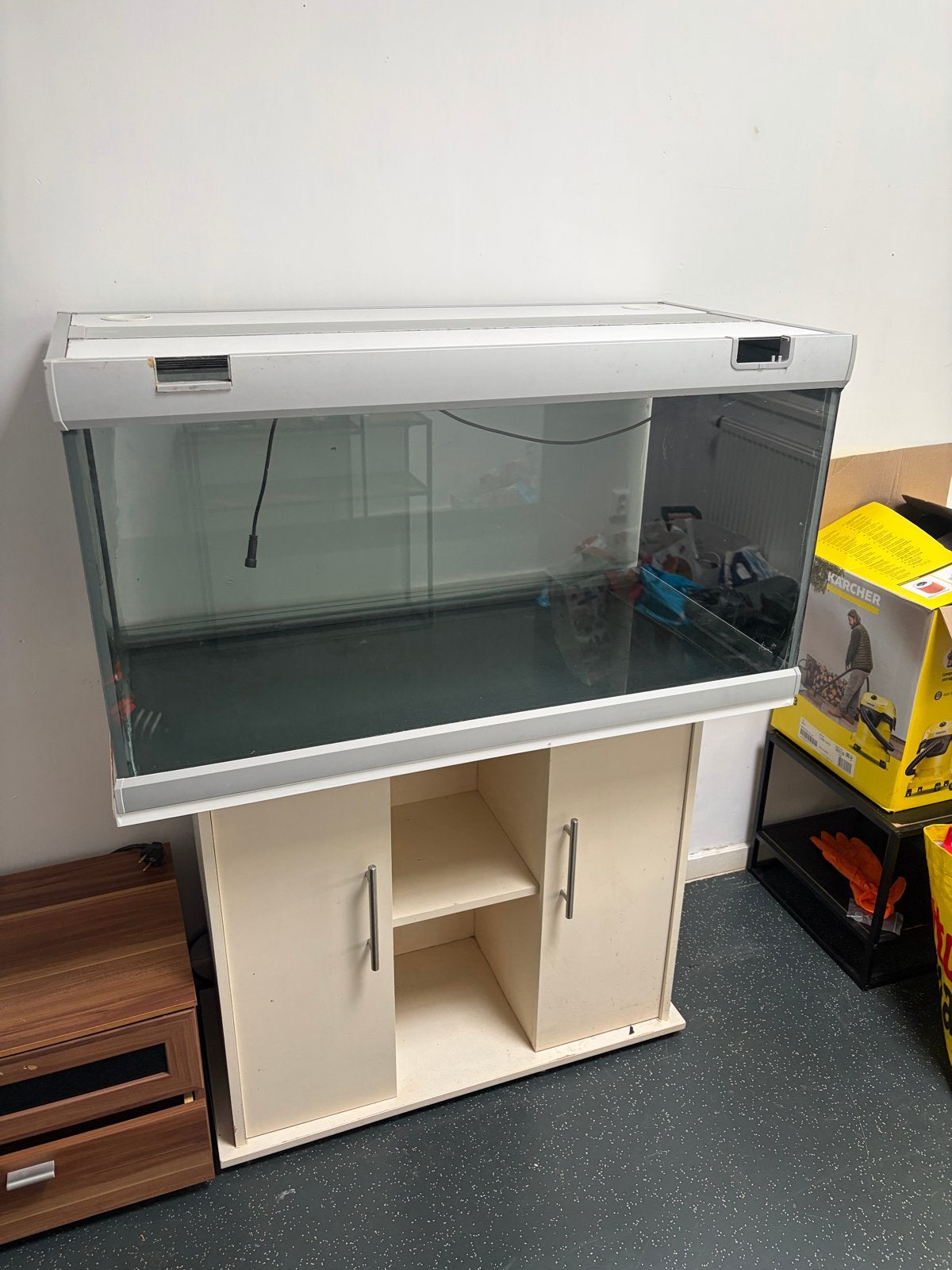 Aquarium te koop model Rio 125 met kast., Ophalen, Inclusief deksel, Zo goed als nieuw, Leeg aquarium