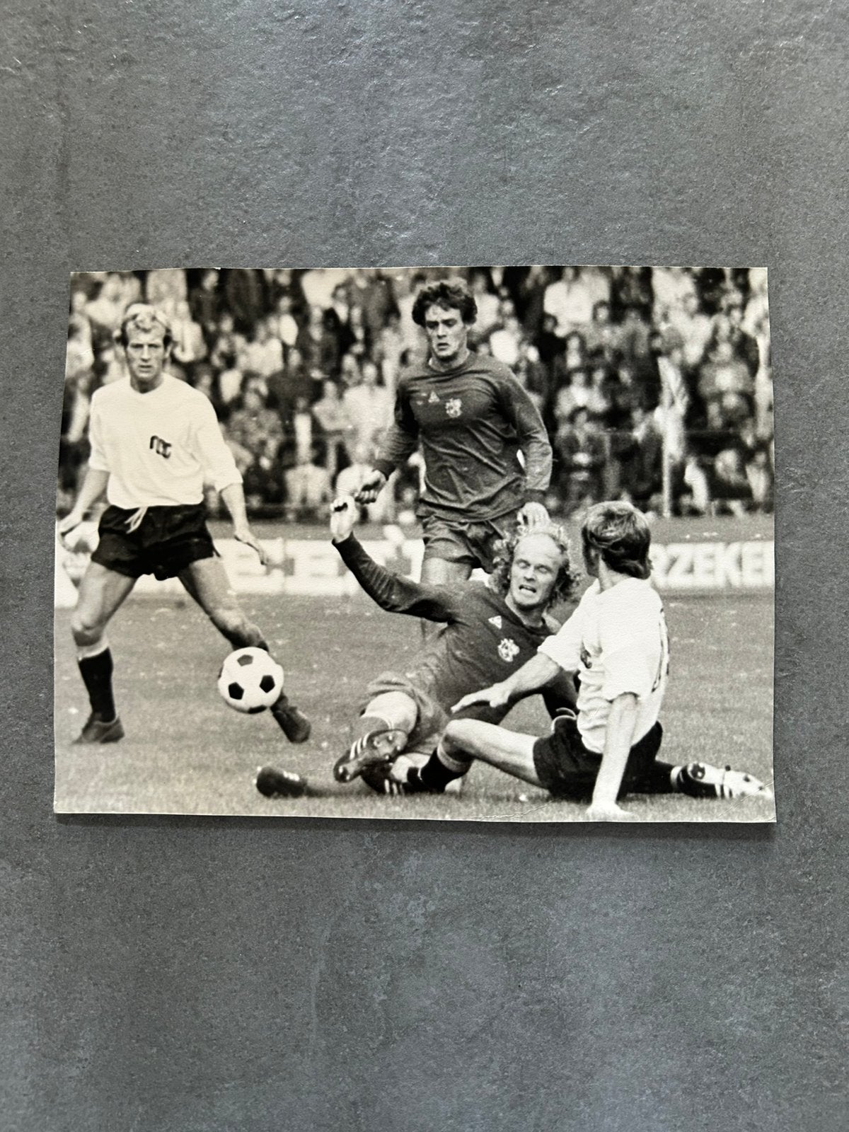 Originele wedstrijd foto NAC - AJAX, Ophalen of Verzenden, Ajax, Spelerskaart