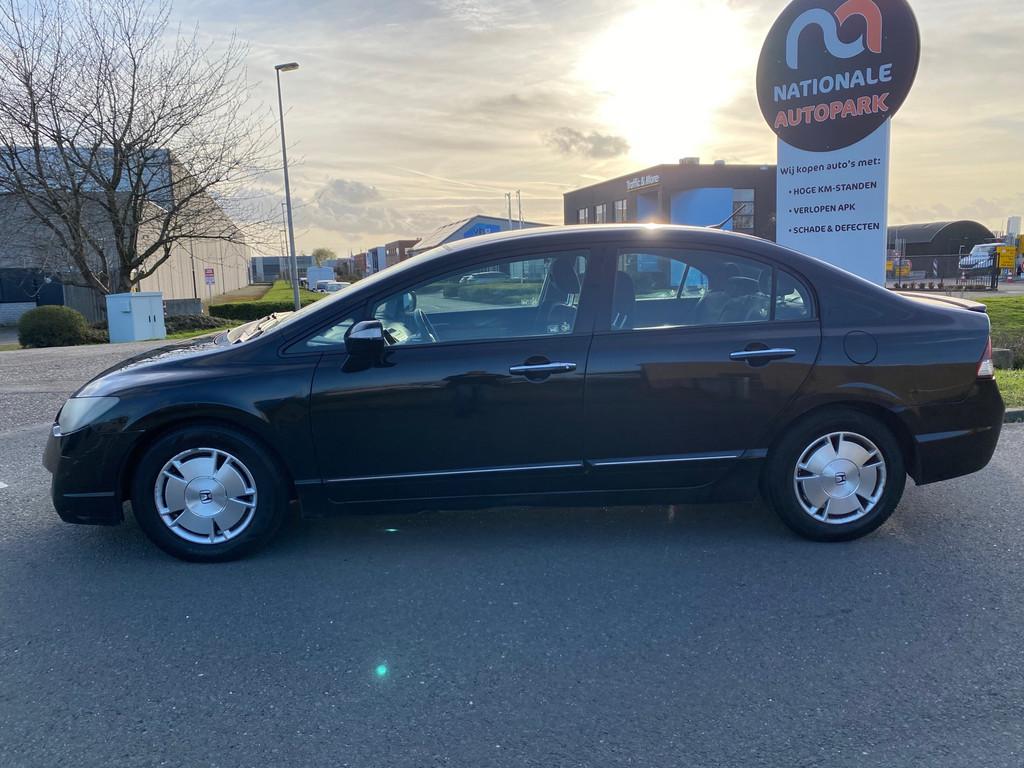 Honda Civic 2009 * 1.3 Hybrid * HYBRIDE * EXPORT & HANDEL, Auto's, Honda, Automatische klimaatregeling, Gebruikt, Zwart, Origineel Nederlands