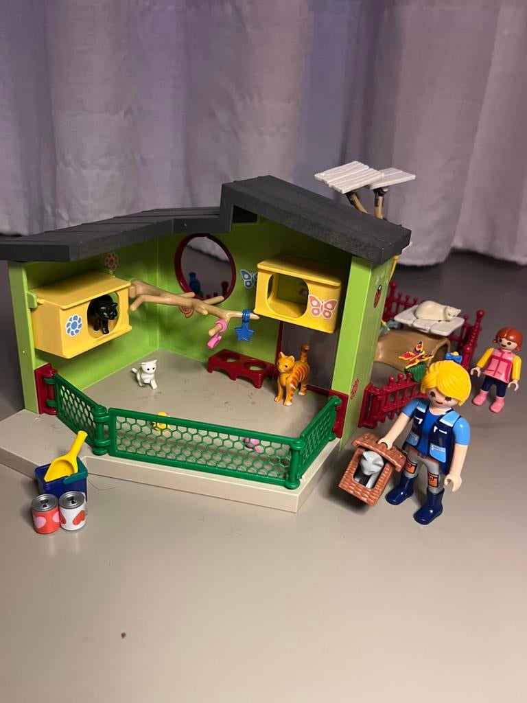 Playmobil Katten Set, Kinderen en Baby's, Speelgoed | Playmobil, Ophalen of Verzenden, Gebruikt