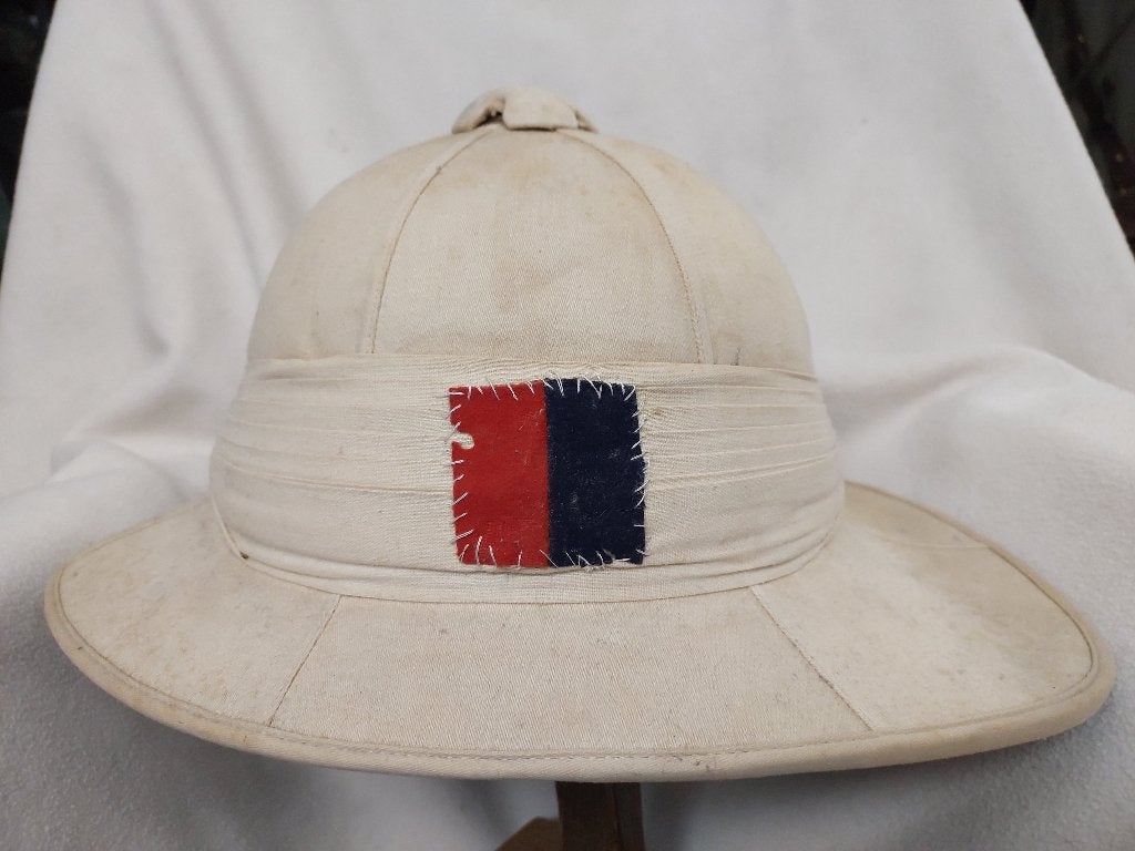 Canadese Royal artillery pith helm, Ophalen of Verzenden, Landmacht, Overige gebieden, Helm of Baret