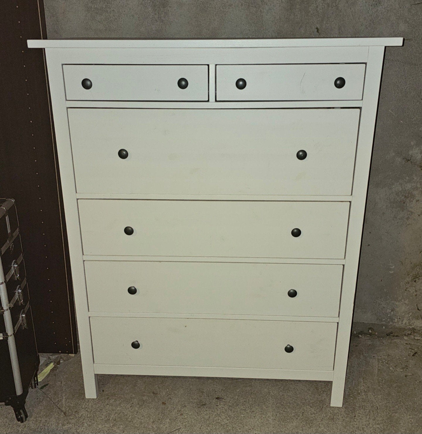Witte ladekast hemnes ikea met 6 laden -, Huis en Inrichting, Kasten | Ladekasten, Zo goed als nieuw, 100 tot 150 cm, 50 tot 100 cm