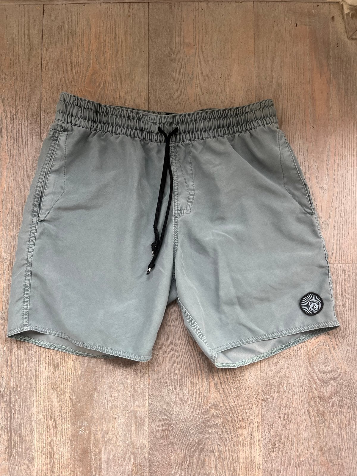 Volcom zwembroek - Zo goed als nieuw, Kleding | Heren, Ophalen of Verzenden, Blauw