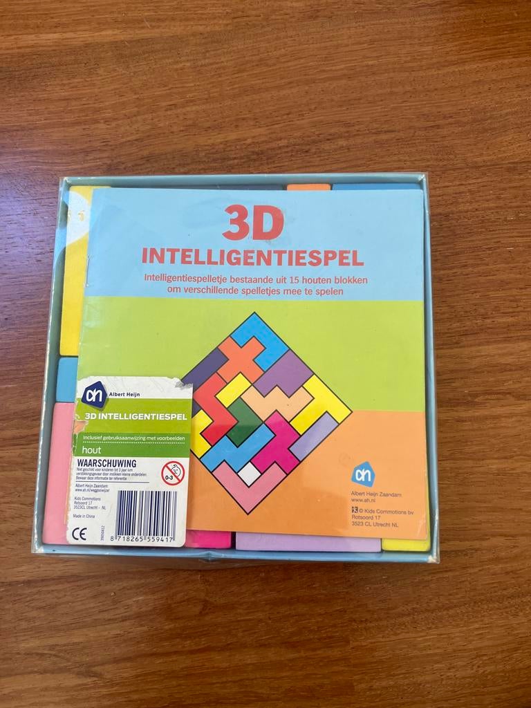 3D intelligentiespel Albert Heijn, Ophalen of Verzenden, Zo goed als nieuw, Puzzelen