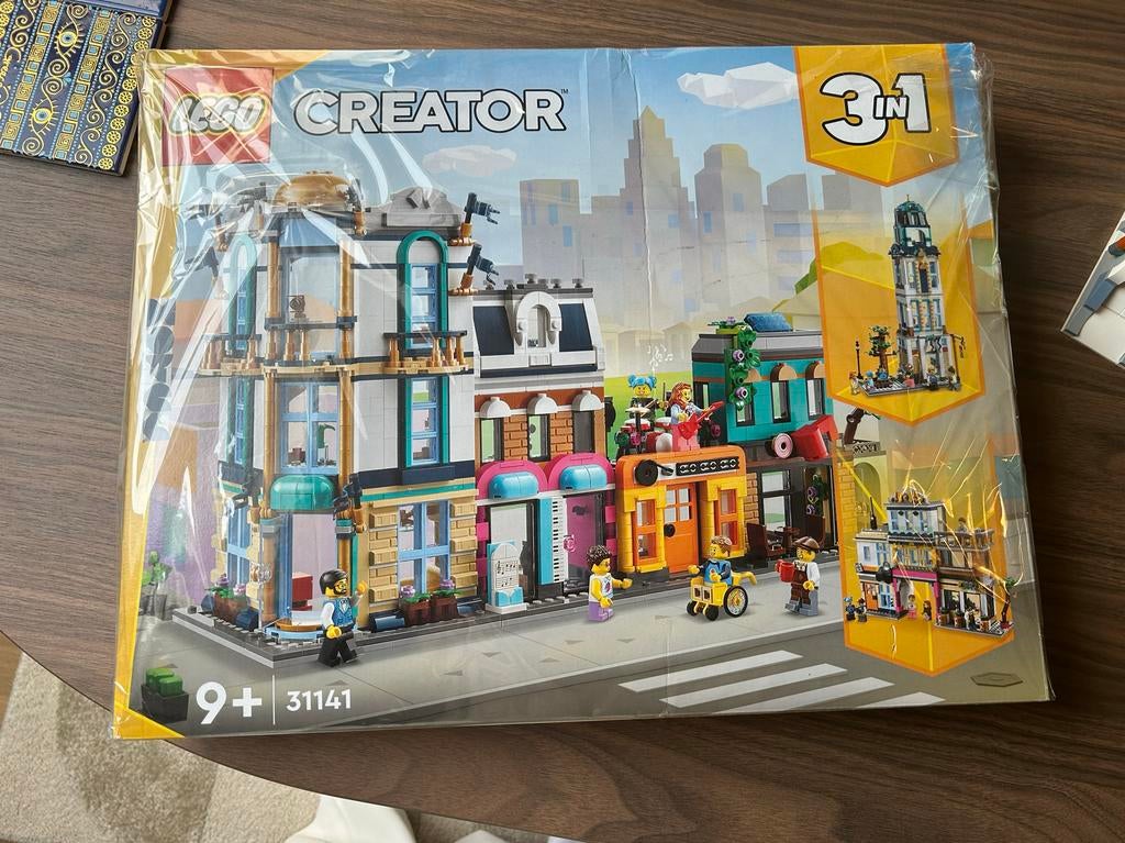 LEGO Creator 3-in-1 31141 Hoofdstraat - Nieuw in doos, Lego, Nieuw, Ophalen of Verzenden, Inclusief doos