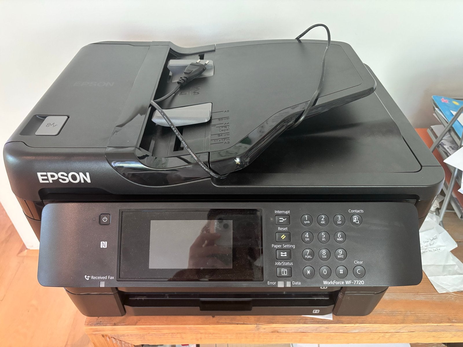 Epson WorkForce WF-7720 A3 All-in-One Printer, Ophalen, Gebruikt, Faxen, Inkjetprinter
