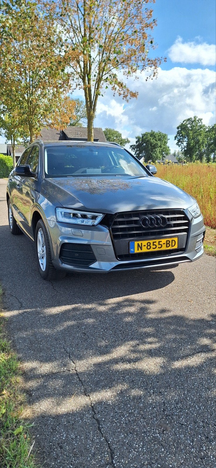 Audi Q3 1.4 Tfsi 110KW S-tronic 2016 Grijs, 1800 kg, Zwart, 4 cilinders, Particulier