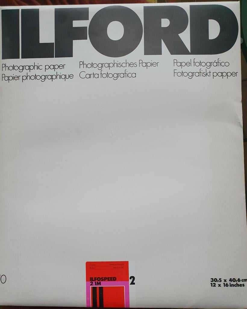 Ilford fotopapier, Ophalen of Verzenden
