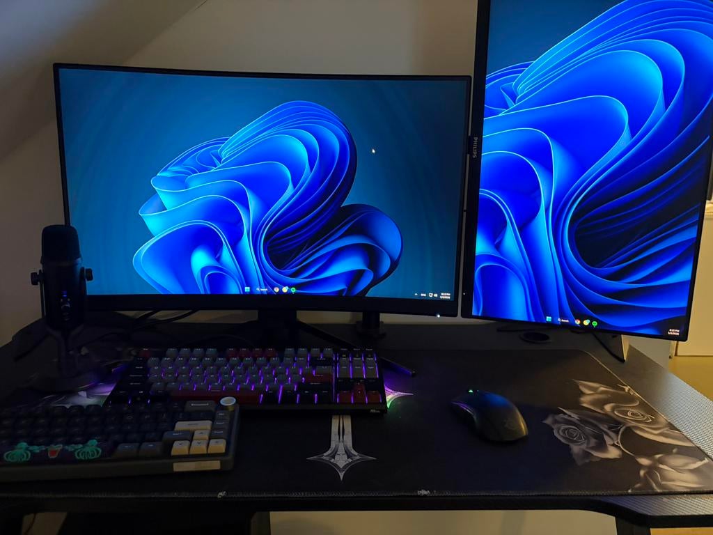 Gaming pc complete set, Computers en Software, Desktop Pc's, Ophalen of Verzenden, Zo goed als nieuw