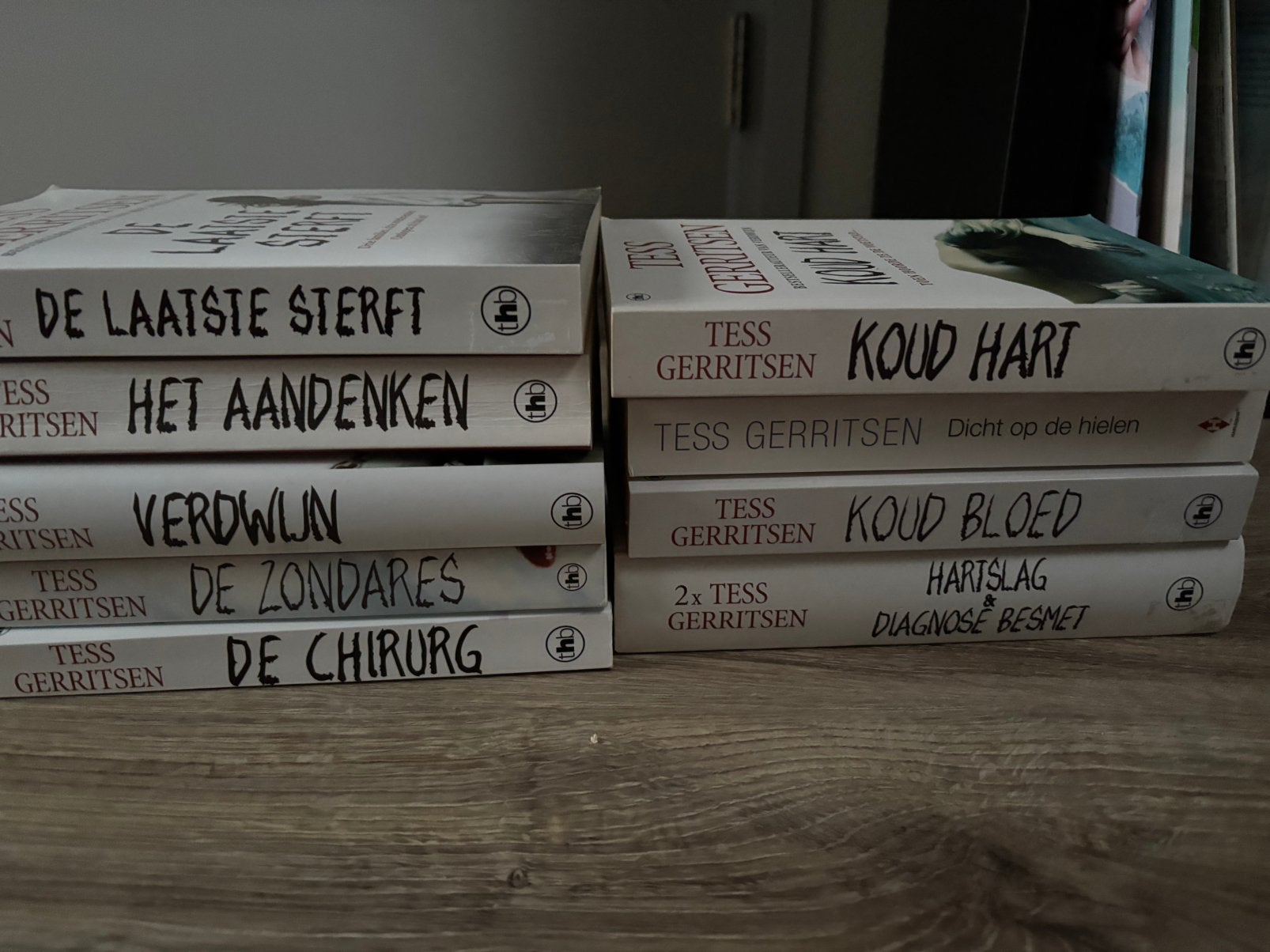 Collecie boeken van Tess Gerritsen, Ophalen of Verzenden