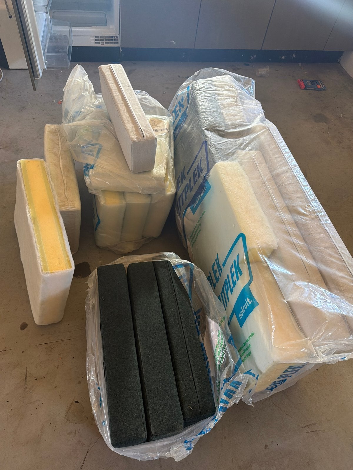 Diverse sunbrella kussens voor bank, camper of palletbank, Ophalen, Overige merken, Gebruikt, Meerkleurig
