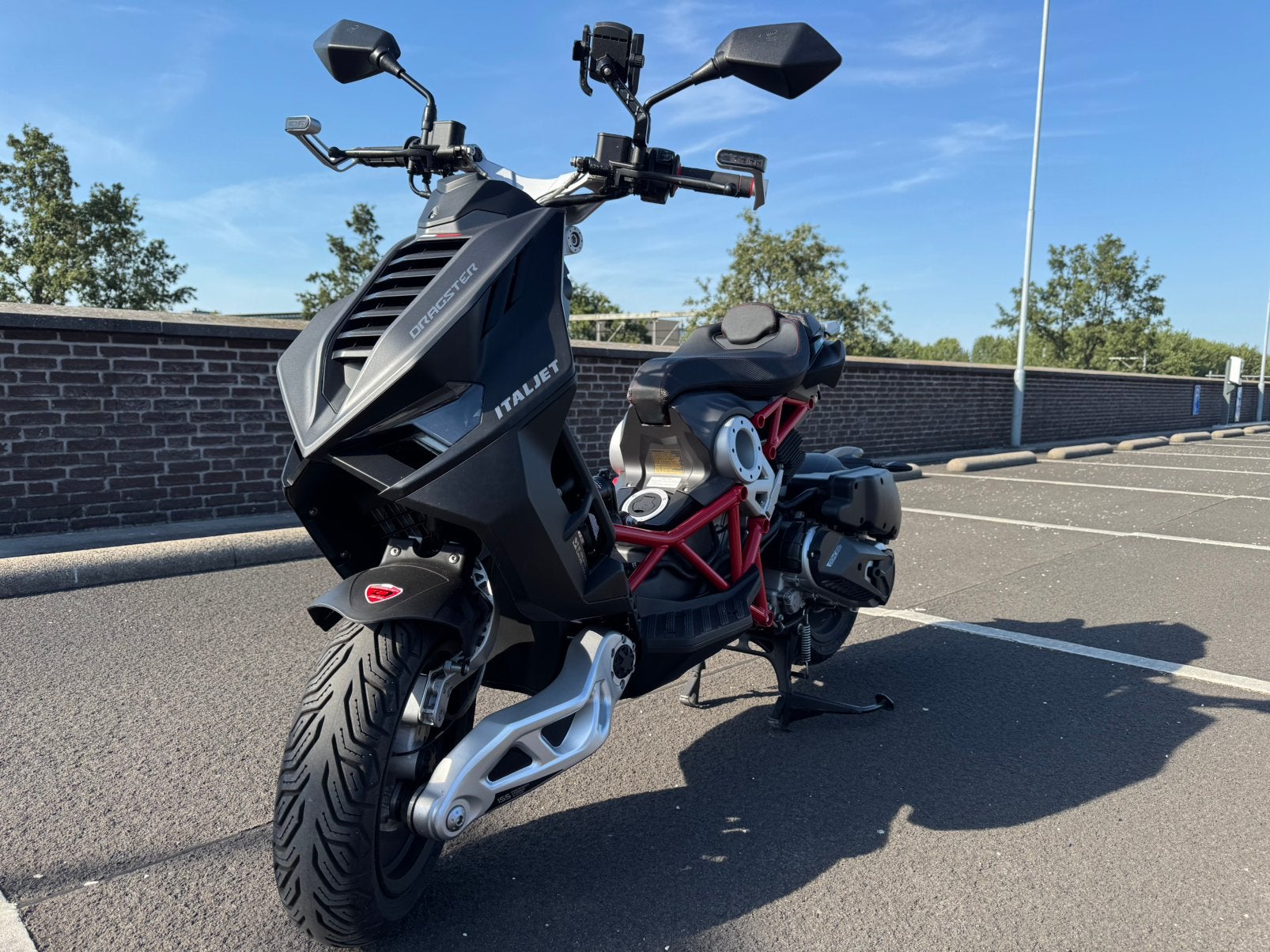 Italjet Dragster 200 met 1795km, Scooter, Particulier, Minimaal motorrijbewijs A2, Automaat