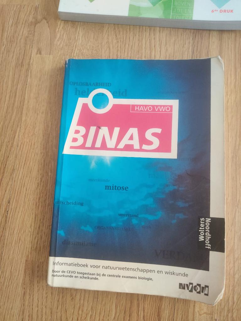 Binas Havo VWO, Boeken, Schoolboeken, Ophalen of Verzenden, Gelezen, HAVO